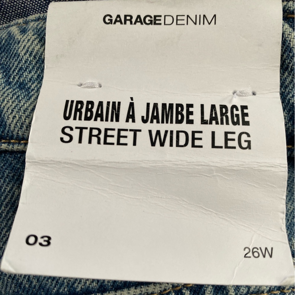 NWT GARAGE Street Wide Leg Size 26W - Picture 7 of 8